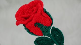 Rose Éternelle Au Crochet
