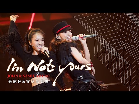 JOLIN 蔡依林 X NAMIE AMURO 安室奈美惠 - I'm Not Yours (2018 WE ❤ NAMIE HANABI SHOW HD Live Music Video)