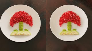 Fruit Decoration Ideas From Pomegranate and Guava - Yummy Desserts For Babies