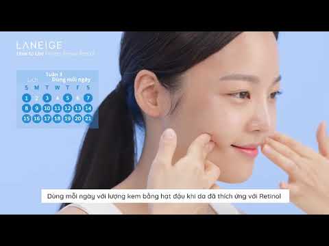 Cách dùng các dòng kem chăm sóc da mặt #Laneige (Hàn Quốc)