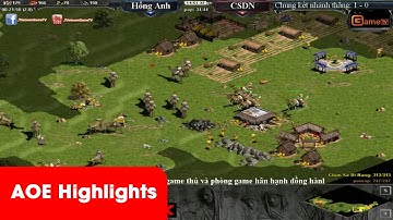 AOE HighLights - Kinh khủng kiếp Pal của Hồng Anh chém nát xác Shang của Chim Sẻ Đi Nắng