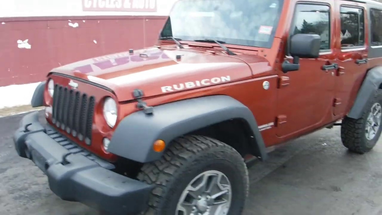 2014 Jeep Wrangler Unlimited Rubicon - YouTube