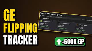 I Built My Own OSRS Grand Exchange Flipping Tracker