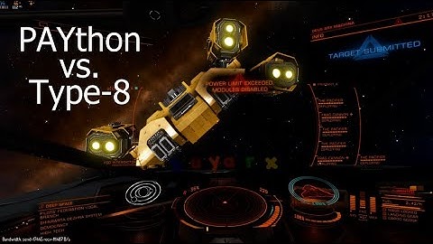 [Elite: Dangerous] Python Mk. II vs. Type-8 Transporter