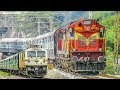 Guntakal ALCo Twins Working Hard Hauling Mysore Jaipur SF Express 12976