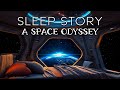 An adventure through space cozy bedtime story with brown noise