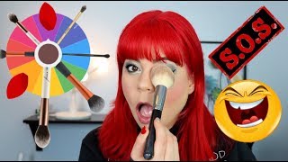 Makeup roulette | Episode 2 | Wheel picks my brushes 