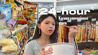 Only Eating Korean Convenience Store Foods For 24 Hours