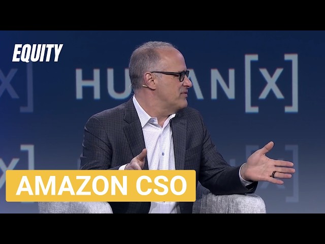 Amazon's Steve Schmidt on AI agents gone rogue (Live at HumanX) | Equity Podcast
