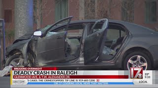 Fatal crash overnight in Raleigh