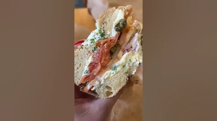 My first Lox Bagel