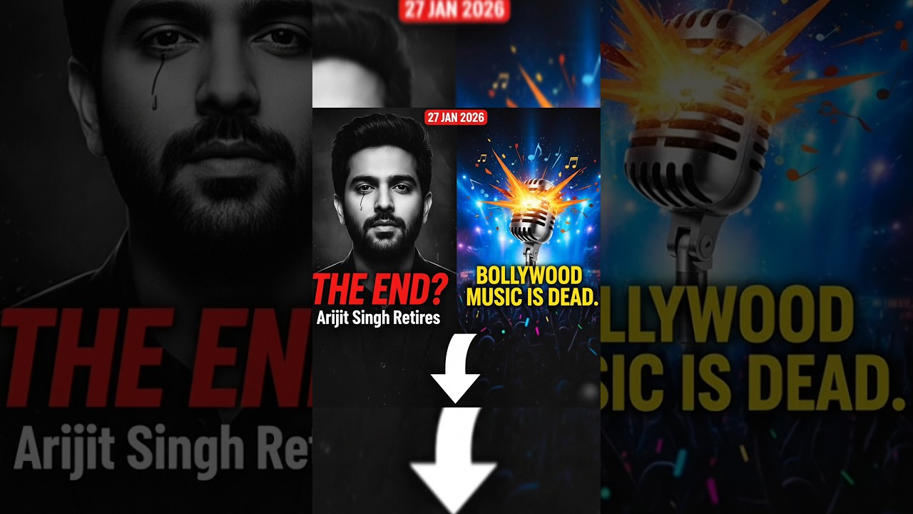 Arijit Singh retirement: Bollywood music is DEAD 😱 