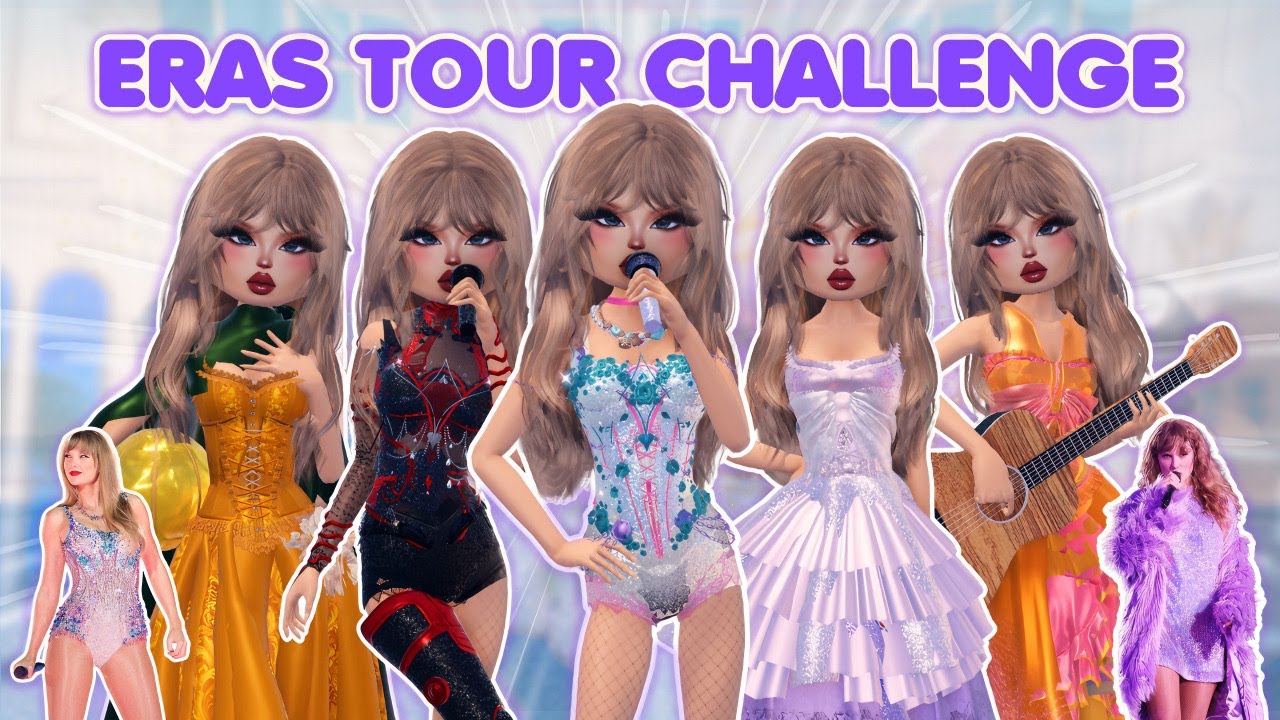 TAYLOR SWIFT *ERAS TOUR* CHALLENGE In Dress to Impress!! (CAN I WIN ...