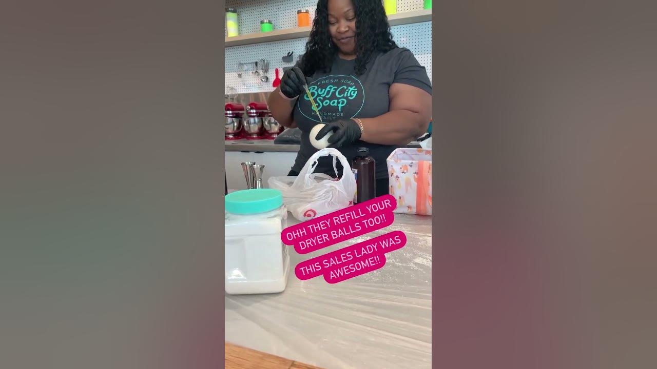 Go to Buff City!! They have homemade soaps and laundry detergent and