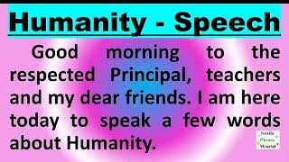Fluent Speech on Humanity in English by Smile please world screenshot 4