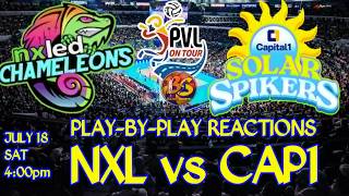 NXLED vs CAPITAL 1 KWENTUHAN LANG ........I PVL ON TOUR 2026   I PLAY-BY-PLAY REACTIONS