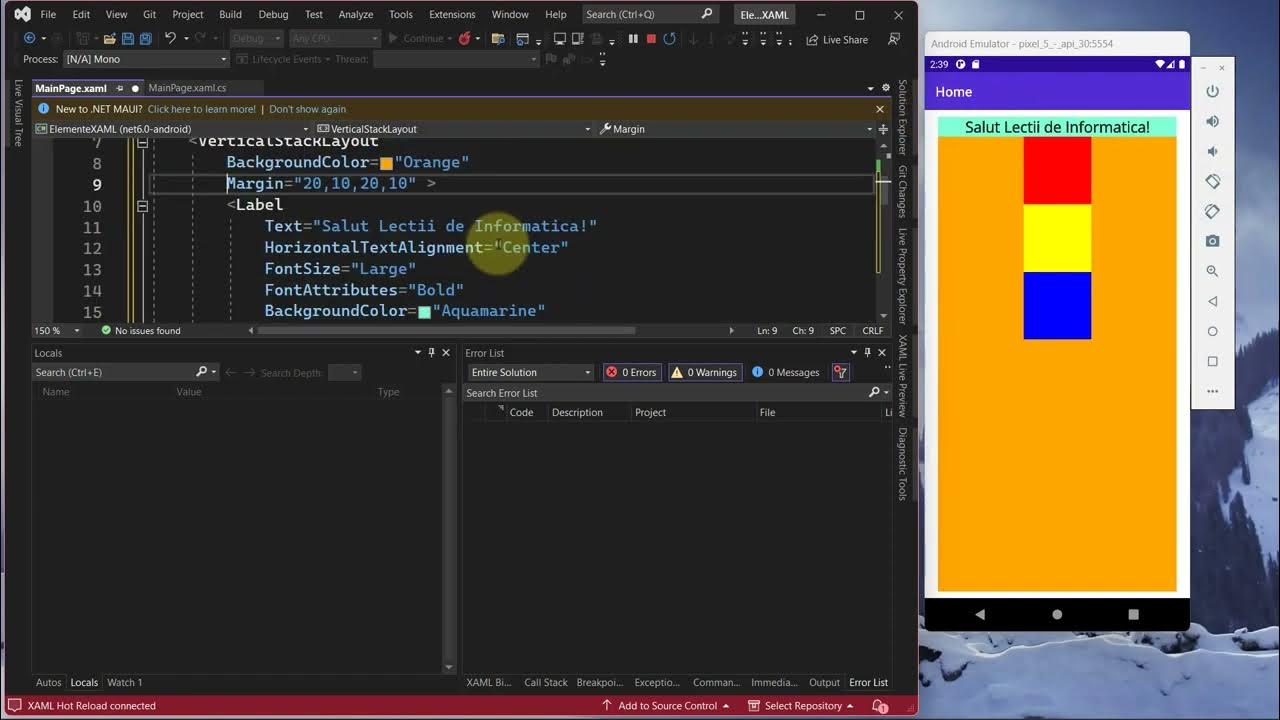 Avalonia Xaml Margin