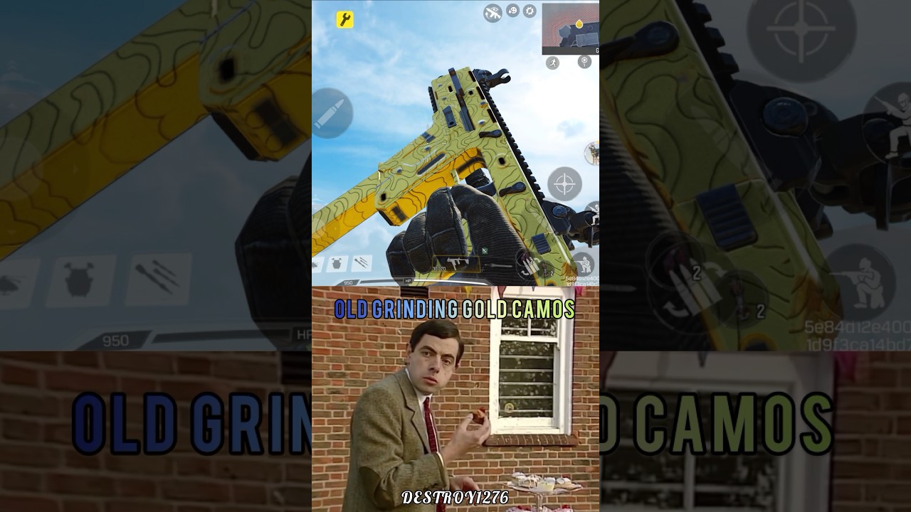 New gold camo vs old grinding gold camo ? 