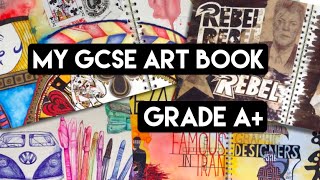 My GCSE Year 10 Art Book (Grade A )