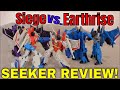 Siege Vs. Earthrise Seekers, Skywarp and Thundercracker QC Fixes - GotBot True Review NUMBER 750