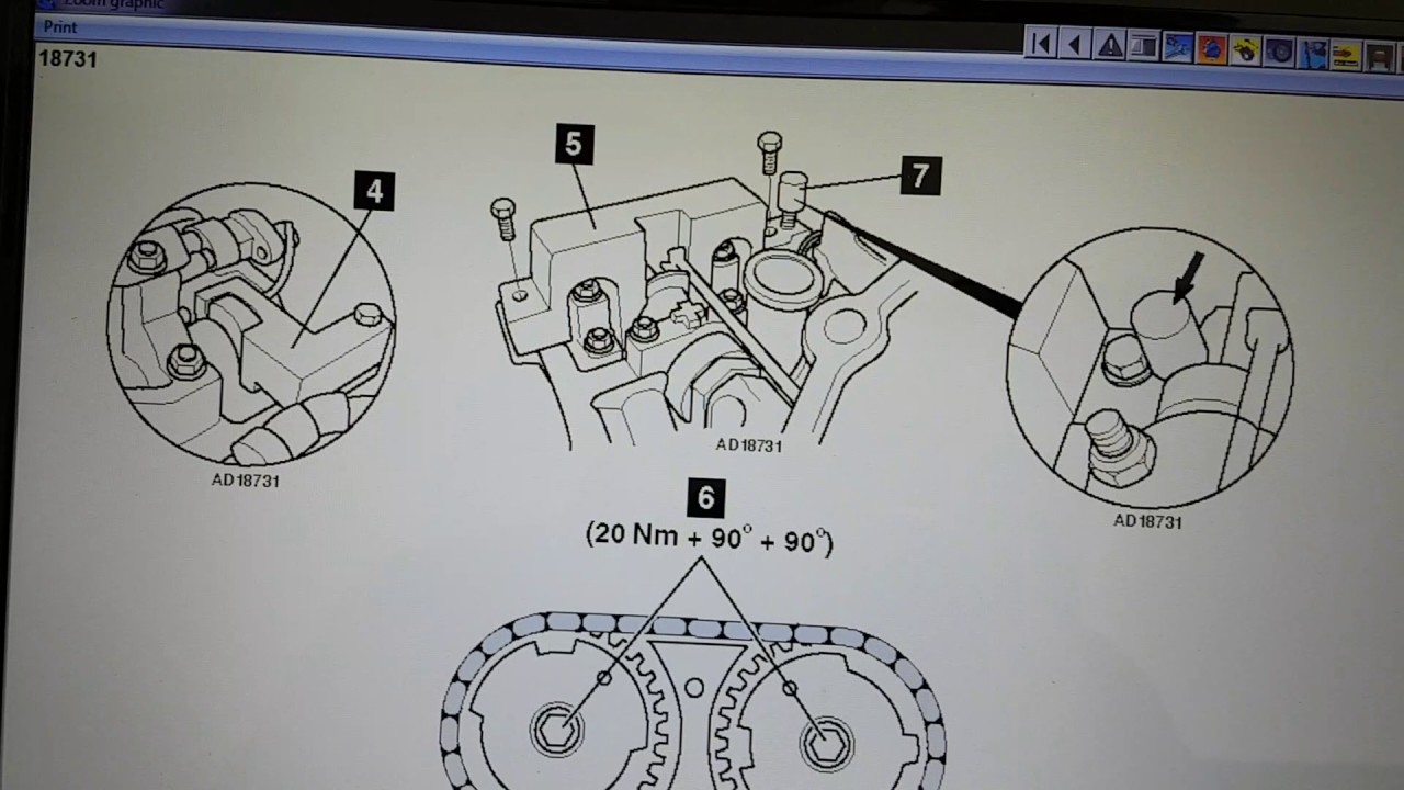 BMW 318i E46 2007 Timing Chain Diagram - YouTube