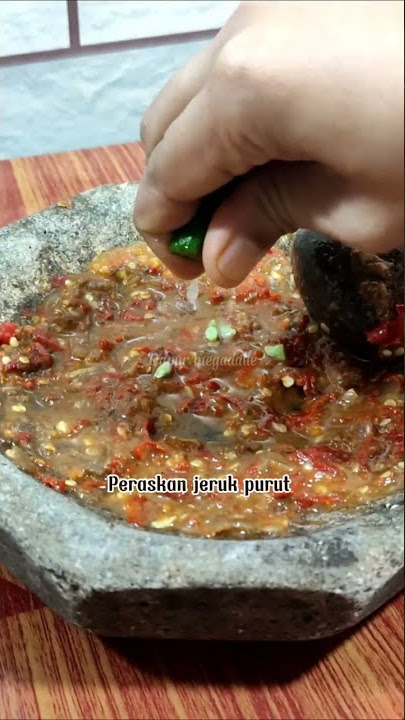 Sambel terasi ikan goreng #shorts