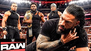 NEW SHIELD INVADES WWE RAW! Mysterious Faction DESTROYS The Usos, Solo Sikoa & LA Knight