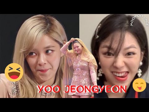 Yoo Jeongyeon being 100% dork