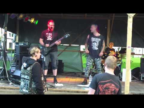 Klorix (Deutschpunk Passau) Gestapo Live @ Marktredwitz 2015