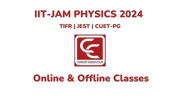 IIT JAM Physics Online Coaching | Career Endeavour