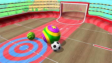 Going Balls - Football Level Gameplay Android, iOS #185