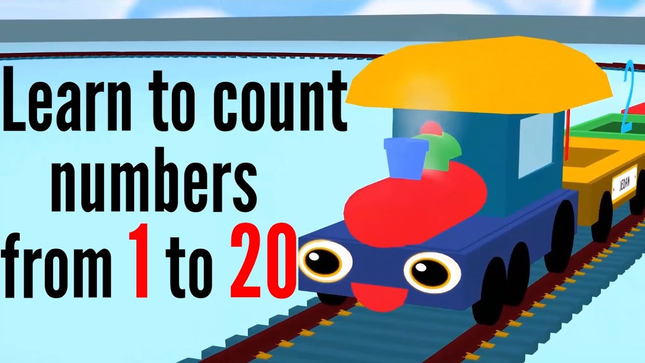 Learn To Count Numbers From 1 To 20 Train With Numbers Best Popular