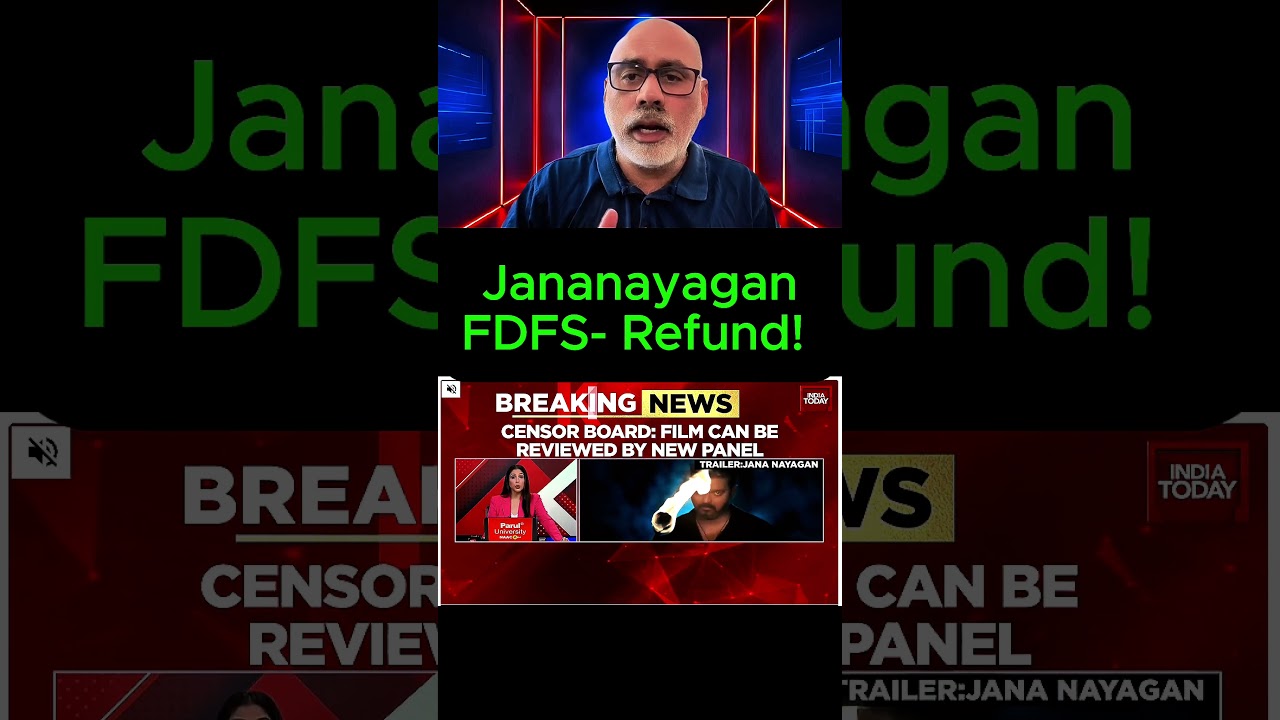 Jananayagan FDFS refund - Censor Board plot twist #jananayagan #tamilcinema #breaking