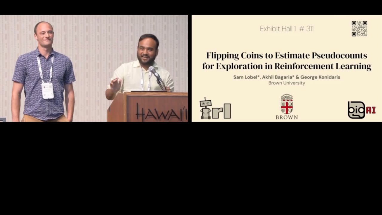 Count-Based Exploration in Deep RL (ICML 2023 Oral Presentation)