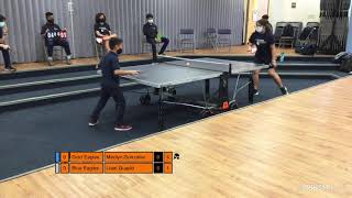 LA Ping Pong (Spring 2021 Season) - Gold Eagles vs. Blue Eagles screenshot 5
