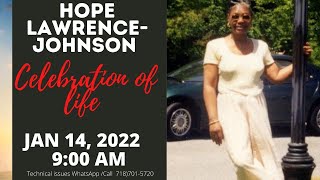 Hope Lawrence - Johnson Celebration of Life
