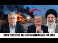Vor 1 Minute: Iran zerstört US-Luftwaffenbasis im Irak — Soldaten überstürzt evakuiert