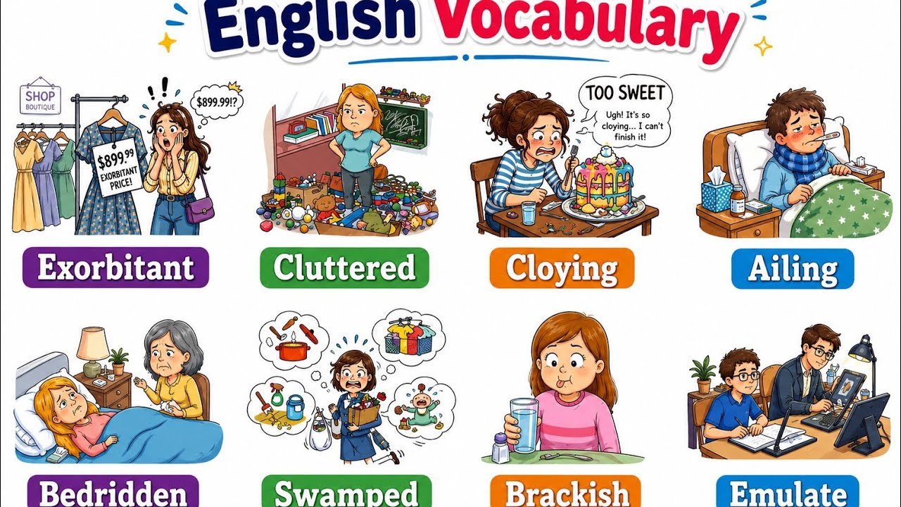 English Vocabulary with Examples
