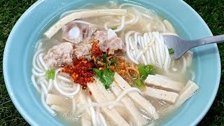 ก๋วยจั๊บญวน ทำกินเองแบบง่ายๆ เมนูรวมญาติ ใครชอบกินเมนูเส้นๆ รีบมาดูคลิปนี้เลยจร้า