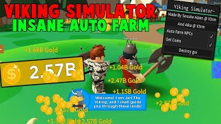 [NEW!] ⚔️ VIKING SIMULATOR AUTO FARM AND GET COINS | MAX COINS IN HOURS | [UN-PATCHED] GUI! screenshot 5