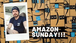 USPS City Carrier Assistant (CCA) New Amazon Sunday Schedule! #TapCancerOut