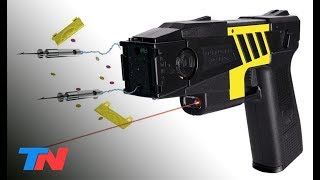 Cómo funciona la Pistola eléctrica táser Husha MD-TX100P? 