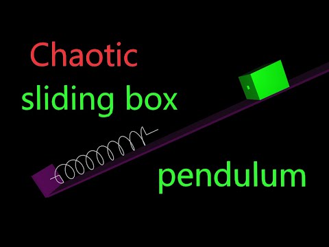 Pendulum with sliding box