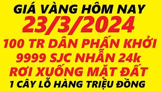 Giá Vàng Hôm Nay Ngày 23/3/2024 - Giá Vàng Mới Nhất 9999 - Giá Vàng Sjc - Giá Vàng 9999