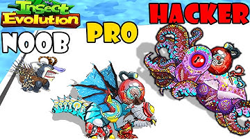 NOOB vs PRO vs HACKER - Insect Evolution Part 244 | New Gameplay (Android,iOS)
