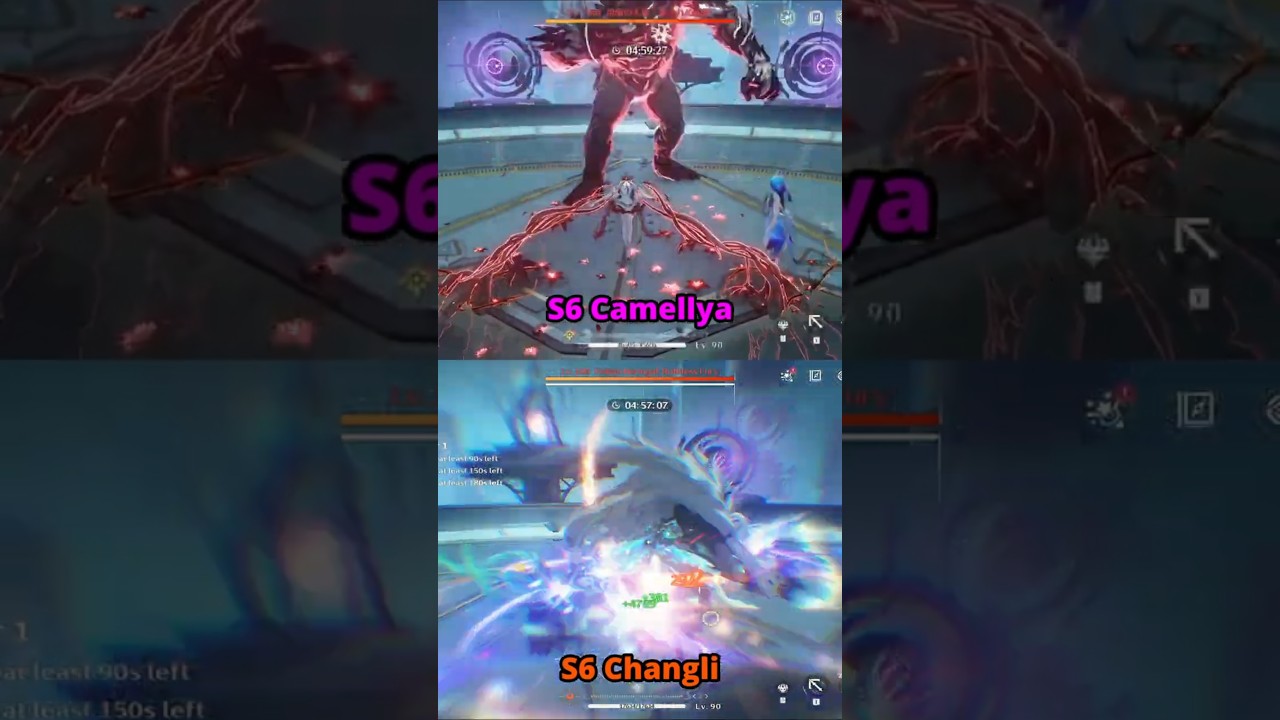S6 Camellya vs S6 Changli! Who is Stronger?!!