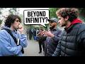 What Lies Beyond Infinity... Answer Was Terrifying! Hashim VS European Agnostics | Speakers Corner