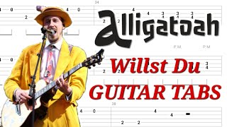 Alligatoah - Willst Du GUITAR TABS | Cover | Tutorial | Lesson