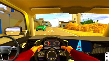 Driving School Sim 2020 - City Santorini  - Level 1 - Gameplay Android , IOS