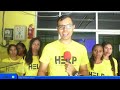 Diretor Asosiasaun Da Lúz Liu Husi Projeitu Help No Fju Fó Palestra Ba Estudantes iha Salaun Unital.